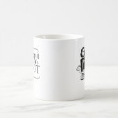 熱いうちにドロップ コーヒーマグカップ (中央)