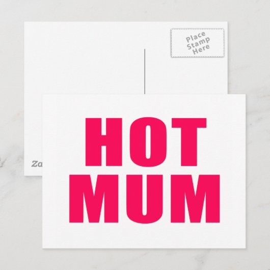 熱いお母さん ポストカード (正面/裏面)