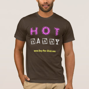 "熱いお父さん" Gay-Per-Click.com T Tシャツ