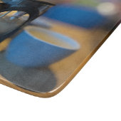 熱いお茶 カッティングボード (角)