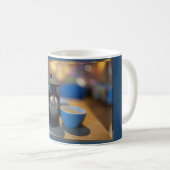 熱いお茶 コーヒーマグカップ (正面右)