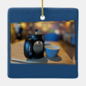 熱いお茶 セラミックオーナメント (裏面)