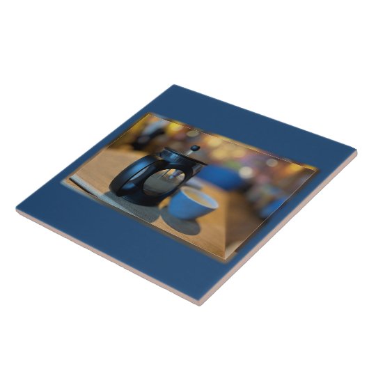 熱いお茶 タイル (側面)