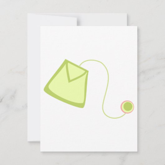 熱いお茶 招待状 (裏面)