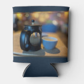 熱いお茶 缶クーラー (正面)