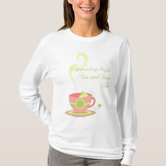 熱いお茶 Tシャツ (正面)