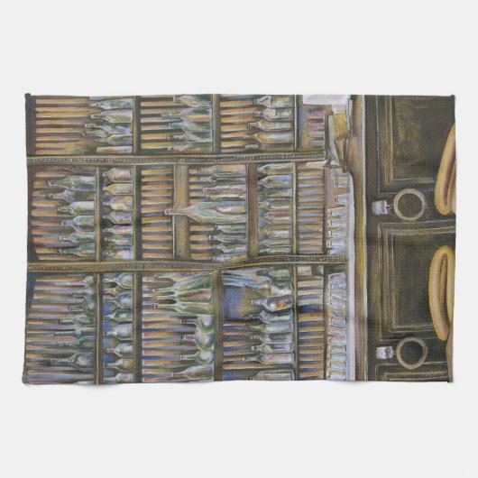 熱いが動かない キッチンタオル (横)