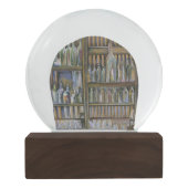 熱いが動かない スノーグローブ (裏面)