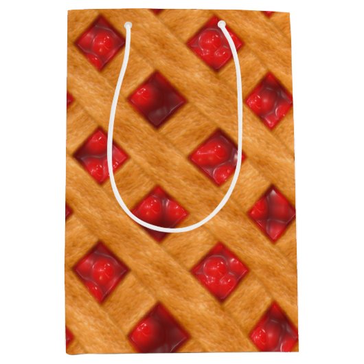 熱いさくらんぼパイ ミディアムペーパーバッグ (正面)