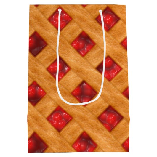 熱いさくらんぼパイ ミディアムペーパーバッグ (裏面)