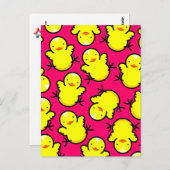 熱いひよこ ポストカード (正面/裏面)