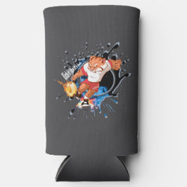 熱いみたいに蹴れ。漫画サッカー スリム缶クーラー