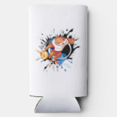 熱いみたいに蹴れ。漫画サッカー スリム缶クーラー (裏面)