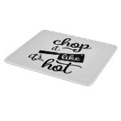 熱いようにたたく カッティングボード (角)