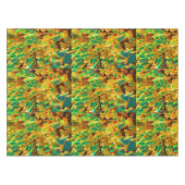 熱いアフリカ砂漠サボテン植物とげのある梨 テーブルクロス (正面(横))