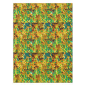 熱いアフリカ砂漠サボテン植物とげのある梨 テーブルクロス (正面)