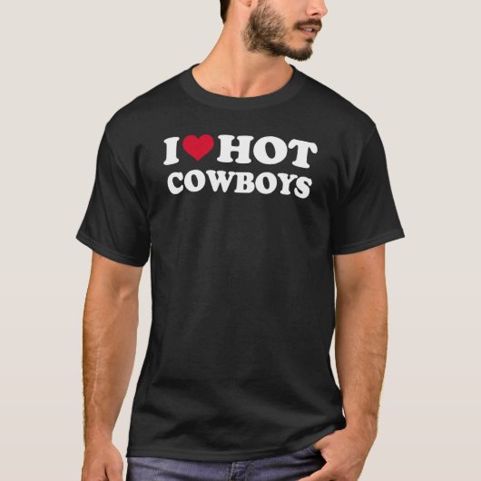 熱いカウボーイが大好き Tシャツ (正面)