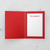 熱いクリスマスビーチサンタカスタマイズ シーズンカード (内部)