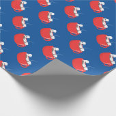 熱いココアバスタイム!ラッピング紙 ラッピングペーパー (角)