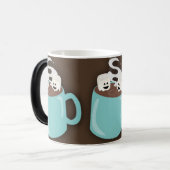 熱いココアマグ モーフィングマグカップ (正面左)