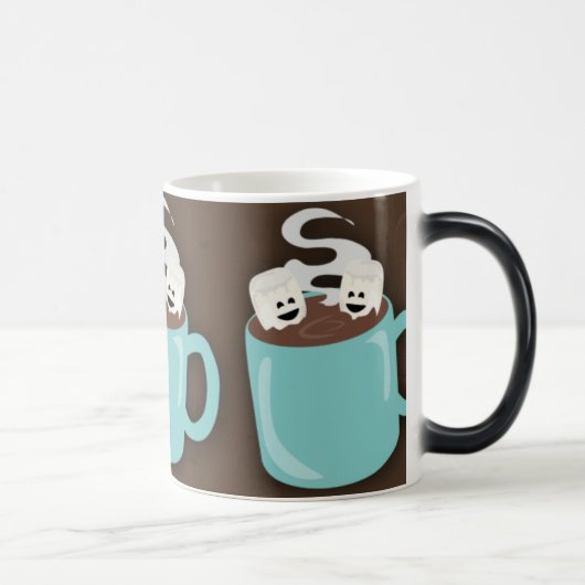 熱いココアマグ モーフィングマグカップ (右)