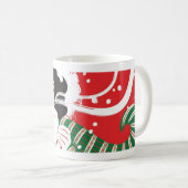 熱いココア完全な覆いのマグ コーヒーマグカップ (正面右)