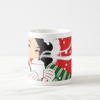 熱いココア完全な覆いのマグ コーヒーマグカップ
