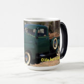 熱いコーヒーで写真が突然現れる モーフィングマグカップ (正面右)