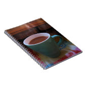 熱いコーヒーで目を覚ます ノートブック (右側)