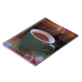 熱いコーヒーで目を覚ます ノートブック (左側)