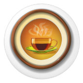 熱いコーヒーを1杯。 セラミックノブ (正面)