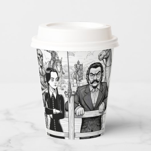 熱いコーヒーカップはバルクで利用可能 紙コップ (正面)