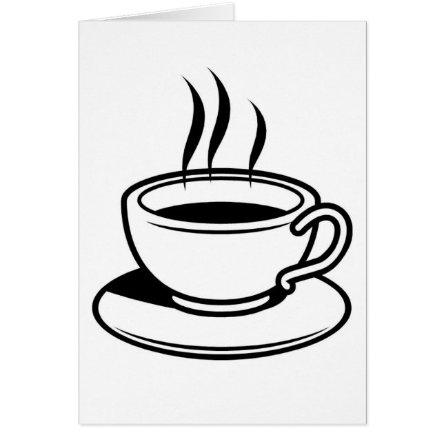 熱いコーヒー (正面)