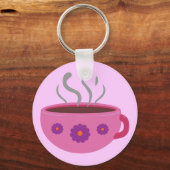 熱いコーヒー キーホルダー (正面)