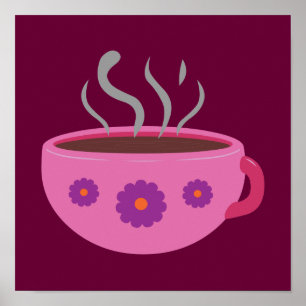 熱いコーヒー ポスター