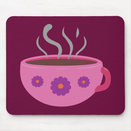 熱いコーヒー マウスパッド (正面)