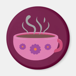 熱いコーヒー マグネット