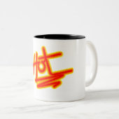 熱いコーヒー・マグ ツートーンマグカップ (正面右)