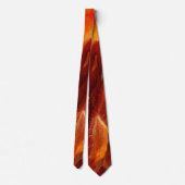 熱いサイズリングおいしい塩辛ベーコンテクスチャー ネクタイ (裏面)