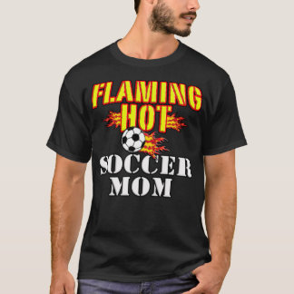 熱いサッカーママのバスケットボールチームギフト Tシャツ