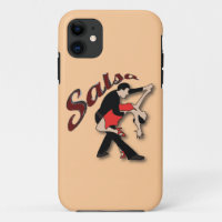 熱いサルサの踊りのiPhoneの場合