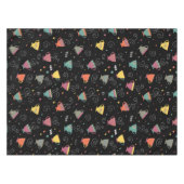 熱いスチームティーマグカップ、冬のお茶のカップ テーブルクロス (正面(横))