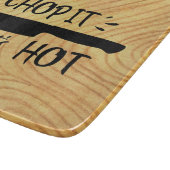 熱いスローガンのように切おもしろいる カッティングボード (角)