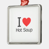 熱いスープが大好き メタルオーナメント (左)