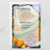 熱いスープを静める 便箋 (正面/裏面)