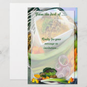 熱いスープ～定置# 3 便箋 (正面/裏面)