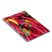 熱いチリペッパーがマディソンの農家市場に ノートブック (右側)