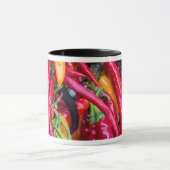 熱いチリペッパーがマディソンの農家市場に マグカップ (中央)