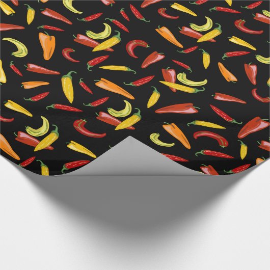 熱いチリペッパーの包装紙のノベルティのギフト用包装紙 ラッピングペーパー (角)