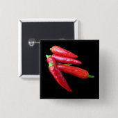 熱いチリペッパー 缶バッジ (正面&裏面)